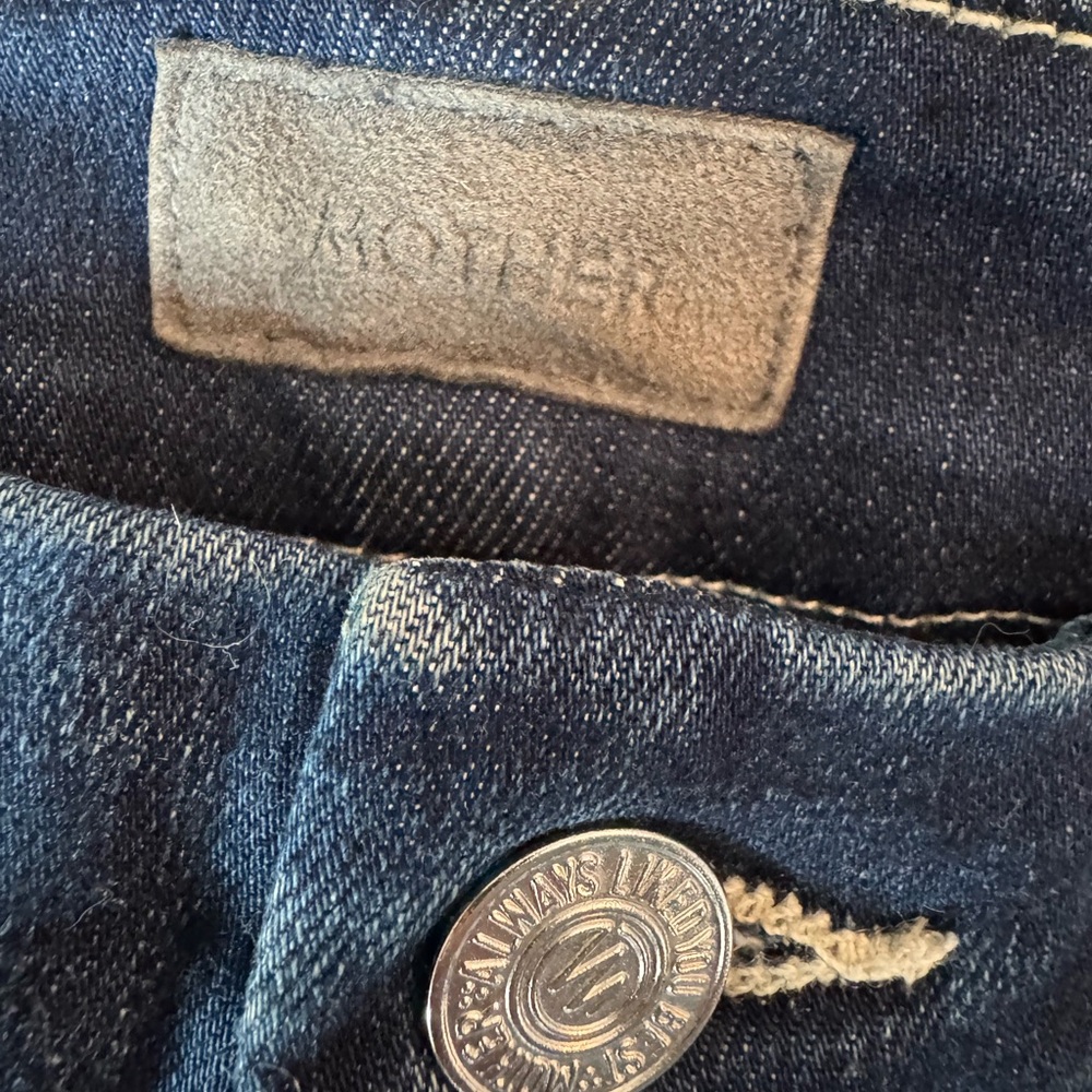 Mother Dark Indigo Jeans